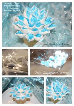 
                    
                        Disney's Frozen Inspired Birthday Cupcakes - Beautiful and Easy - Sisters Shopping on a Shoestring
                    
                