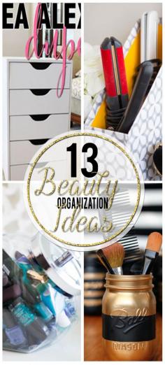 
                    
                        13 Beauty Organization Ideas by Hairspray and High Heels
                    
                