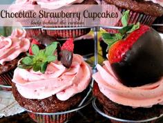 
                    
                        Chocolate Strawberry Cupcakes
                    
                