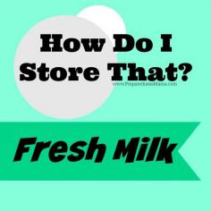
                    
                        Did you find milk on sale at the grocery this week? Stock up! You can store fresh milk and extend its shelf life for a few months. Here's how.
                    
                