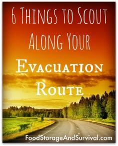 
                    
                        Do you have your evacuation routes planned? Have you driven them? Here's what to look for along the way BEFORE the emergency happens!
                    
                