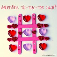 
                    
                        Valentine Heart Tic-Tac-Toe Craft for Kids
                    
                