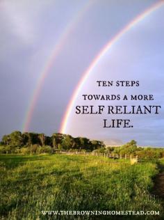
                    
                        Homesteading and self sufficiency comes in a variety of ways. You don't need the LAND and space to become self sufficient. You can start right now.
                    
                