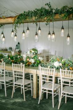 
                    
                        Lush organic wedding table inspiration: www.stylemepretty... | Photography: Erin Jean - www.erinjeanphoto...
                    
                