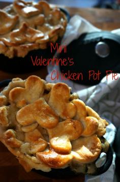 
                    
                        Mini Valentine's Chicken Pot Pies
                    
                
