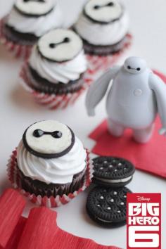 
                    
                        How to make Baymax cupcakes! Inspired by Big Hero 6, Oreos, easy cupcakes
                    
                