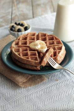 
                    
                        Soaked Gluten Free Oat Waffles - Live Simply
                    
                