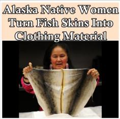 
                    
                        The Homestead Survival | Alaska Native Women Turn Fish Skins Into Clothing Material | Homesteading thehomesteadsurvi...
                    
                