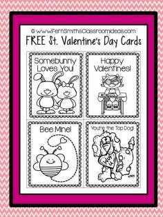 
                    
                        #FREE Class set of Valentine's Day Cards at Tuesday Teacher Tips: Valentine's Day Tips, Treats and Freebies! #Valentines
                    
                