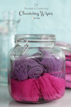 
                    
                        DIY Reusable cleaning wipes
                    
                