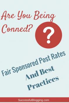 
                    
                        Are you being conned by charging too little for sponsored posts? Check out the graph to see what you should be charging
                    
                