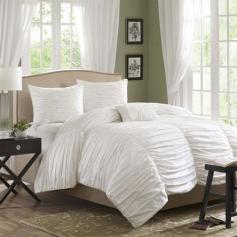 
                    
                        Delancey Comforter Set in White
                    
                