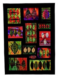 
                    
                        Thinking of trying art #quilts? Here are 5 inspiring examples, to get you started! Instructions are #InTheBook.  Source - Susan Stein, First Time Art Quilts
                    
                