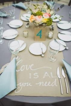 
                    
                        rustic burlap wedding ideas with love quotes
                    
                