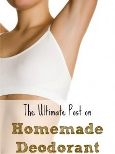 
                    
                        Making Homemade Deodorant - The ultimate post - Tons of great recipes!  Can't wait to try them!
                    
                