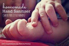 
                    
                        Are you looking for a more natural, kid-safe version of conventional hand sanitizer? This version made with simple, natural ingredients, is easy to make and much safer for little hands (and big ones!)
                    
                