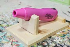 
                    
                        The Sew*er, The Caker, The CopyCat Maker: Embossing Gun Stand
                    
                