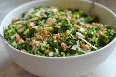 
                    
                        Kale brussel sprout salad with mustard vinaigrette
                    
                