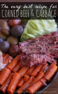 
                    
                        This homemade corned beef and cabbage recipe is so easy to make and the flavor is amazing. Recipe uses simple ingredients and is cooked in the crock pot!
                    
                