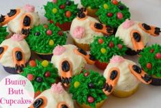 
                    
                        Bunny Butt Cupcakes- the cutest cupcakes you will ever make for #Easter
                    
                