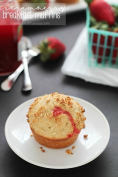 
                    
                        Strawberry Breakfast Muffins | Yummy Healthy Easy for Melanie Makes
                    
                