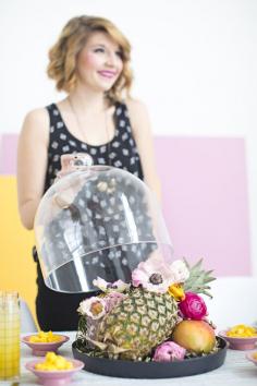 
                    
                        DIY // Colorful Fruit + Floral Centerpiece Idea
                    
                