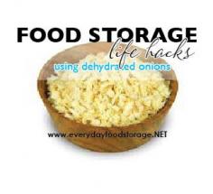 
                    
                        Food Storage Life Hacks: Dehydrated Onions
                    
                