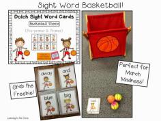 
                    
                        Get your kiddos excited about sight words with this freebie and game- perfect for March Madness!
                    
                