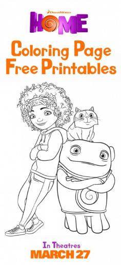 
                    
                        I love free coloring pages! I always have a few on hand for when kiddos come over so they have something to be occupied with! Color your favorite characters from Home. Sponsored by DreamWorks.
                    
                
