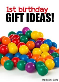 
                    
                        1st birthday! It sneaks up on all of us, so don’t worry if you haven’t had time to figure our their gift yet. Use this list of 1st birthday gift ideas as the perfect bouncing off point. This is also a great list to send the grandparents!
                    
                