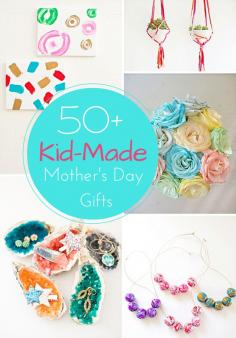 
                    
                        50 plus adorable and thoughtful handmade gifts from the kids you'll love to receive this Mother's Day!
                    
                