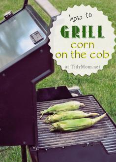 
                    
                        How to Grill Corn on the Cob at TidyMom.net
                    
                