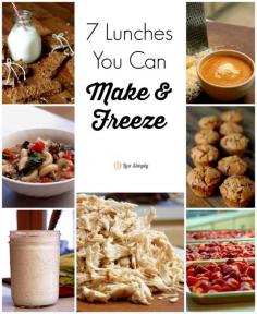 
                    
                        7 Lunches You Can Make & Freeze
                    
                