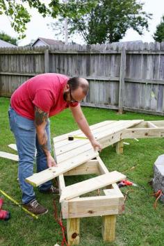 
                    
                        Fire Pit Bench..
                    
                