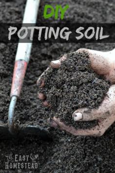 
                    
                        DIY Potting Soil | The Easy Homestead (.com)
                    
                