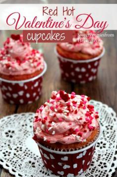 
                    
                        This Simple Red Hot Valentine's Day Cupcakes Recipe is a fun one! Perfect for classroom parties, or just to whip up at home! This recipe is made using a boxed mix...easy peasy!
                    
                
