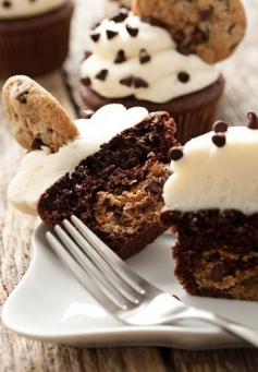 
                    
                        Chocolate Chip Cookie Dough Cupcakes | My Baking Addiction
                    
                