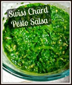 
                    
                        Greneaux Gardens: Swiss Chard Pesto-Salsa A great recipe for that garden fresh swiss chard!
                    
                