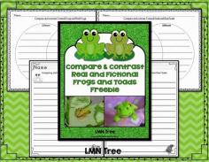 
                    
                        LMN Tree: Frogs and Toads: Compare and Contrast Freebies!
                    
                
