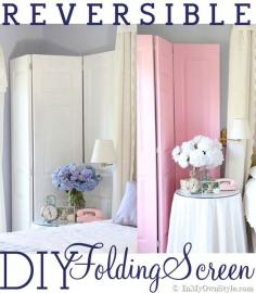 
                    
                        DIY Folding Screen | Creative Wood DIY Home Decor Ideas by DIY Ready at  diyready.com/...
                    
                