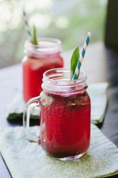 
                    
                        Recipe: Blackberry & Sage Spritzers — Drink Recipes from The Kitchn | The Kitchn
                    
                