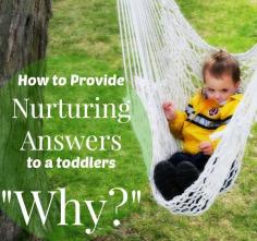 
                    
                        One simple shift in thinking before you answer those toddler "WHYs?" which will have you answer them once and for all! www.HowWeeLearn.com
                    
                