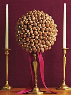 
                    
                        This pecan sphere centerpiece is easier than it looks to make--and it's so worth it!
                    
                