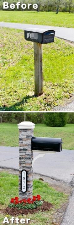 
                    
                        #7. Give your mail box a makeover! ~ 17 Impressive Curb Appeal Ideas (cheap and easy!)
                    
                