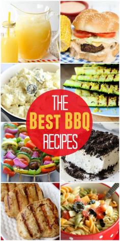 
                    
                        The best recipes for a BBQ! Whether it's Memorial Day, 4th of July, or just a summer BBQ, this roundup has all the meats, sides, drinks, and desserts you could possibly need!! { lilluna.com }
                    
                