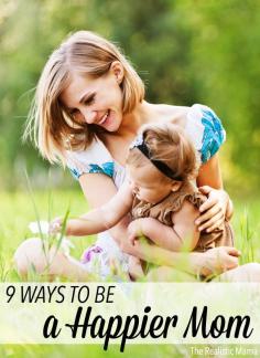 
                    
                        9 ways to be a happier mom! #sp
                    
                