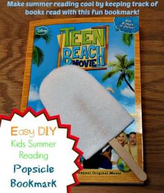 
                    
                        Keep kids reading this summer by making this Easy DIY Kids Summer Reading Popsicle Bookmark!
                    
                