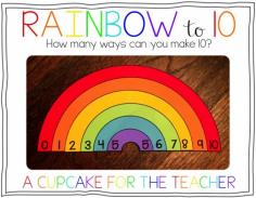 
                    
                        Rainbow to 10!  Craftivity plus FREEBIE
                    
                