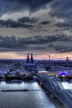 
                    
                        Hohenzollern Bridge, Cologne, Germany
                    
                