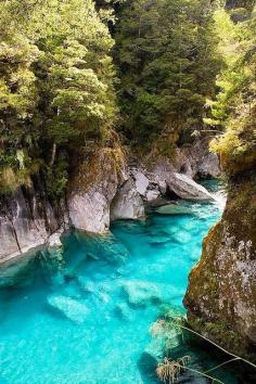 
                    
                        The Blue Pools, Queenstown, New Zealand
                    
                